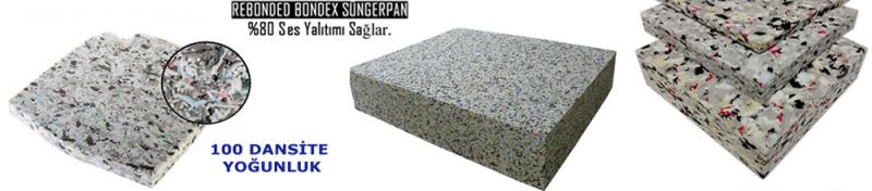 Rebonded Bondex Süngerpan